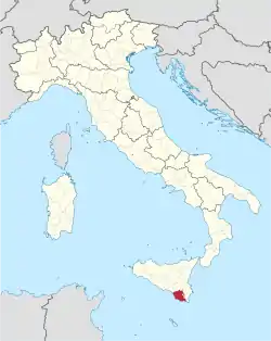 Ragusa in Italy.svg