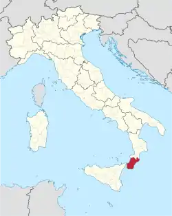 Reggio di Calabria in Italy.svg
