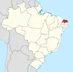 Rio Grande do Norte in Brazil.svg