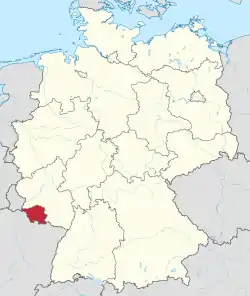 Saarland in Germany.svg