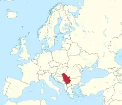 Serbia in Europe (-rivers -mini map).svg