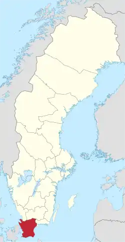 Skåne län in Sweden.svg