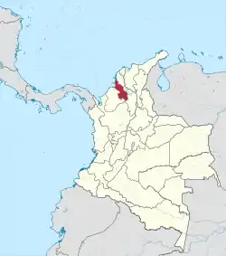 Sucre in Colombia.svg