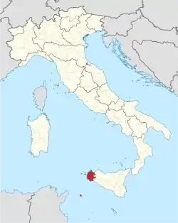 Trapani in Italy.svg