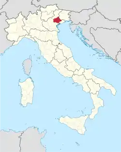 Treviso in Italy.svg