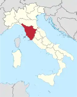 Tuscany in Italy.svg