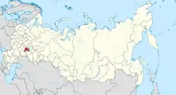 Ulyanovsk in Russia.svg