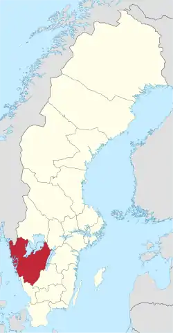 Västra Götalands län in Sweden.svg