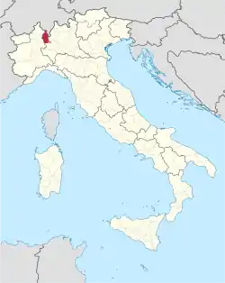 Varese in Italy.svg