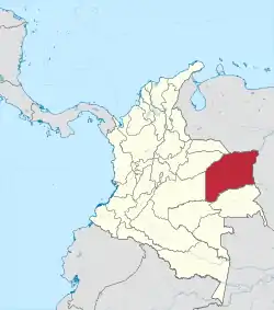 Vichada in Colombia.svg