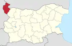 Vidin in Bulgaria.svg