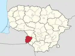 Vilkaviskis in Lithuania.svg