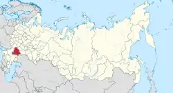 Volgograd in Russia.svg