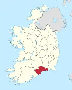 Waterford in Ireland.svg