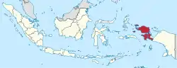 West Papua in Indonesia.svg