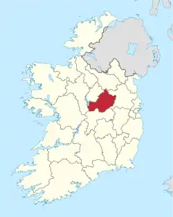 Westmeath in Ireland.svg