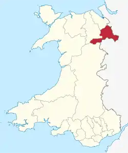Wrexham in Wales.svg