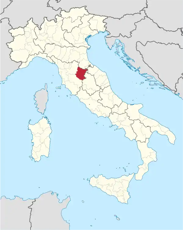 Arezzo in Italy.svg
