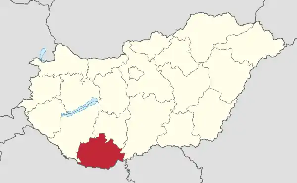 Baranya in Hungary.svg