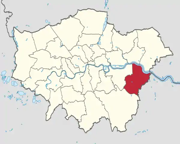 Bexley in Greater London.svg