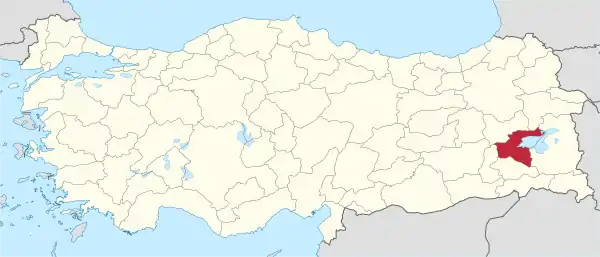 Bitlis in Turkey.svg