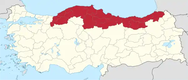 Black Sea Region in Turkey.svg
