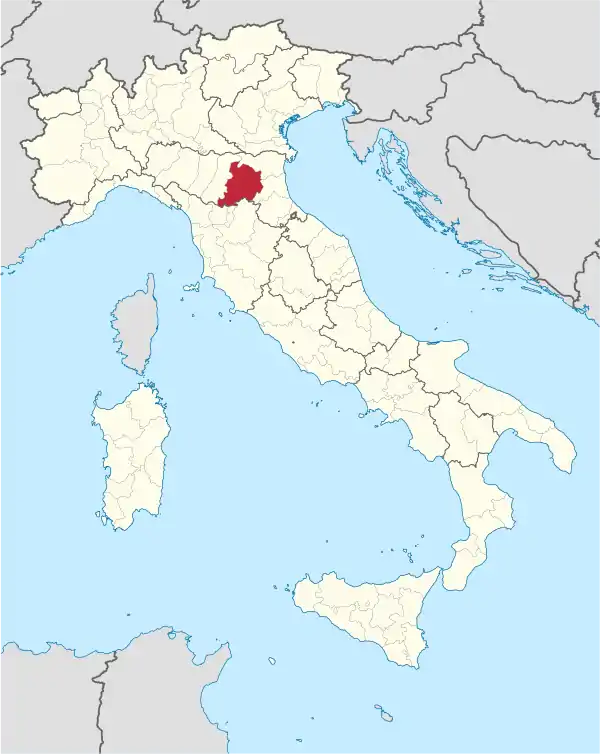 Bologna in Italy.svg