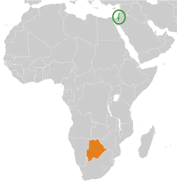 Botswana Israel Locator.svg