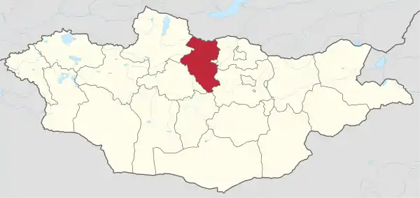 Bulgan in Mongolia.svg
