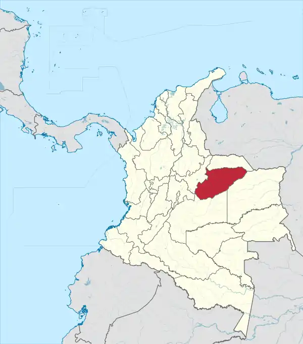Casanare in Colombia.svg