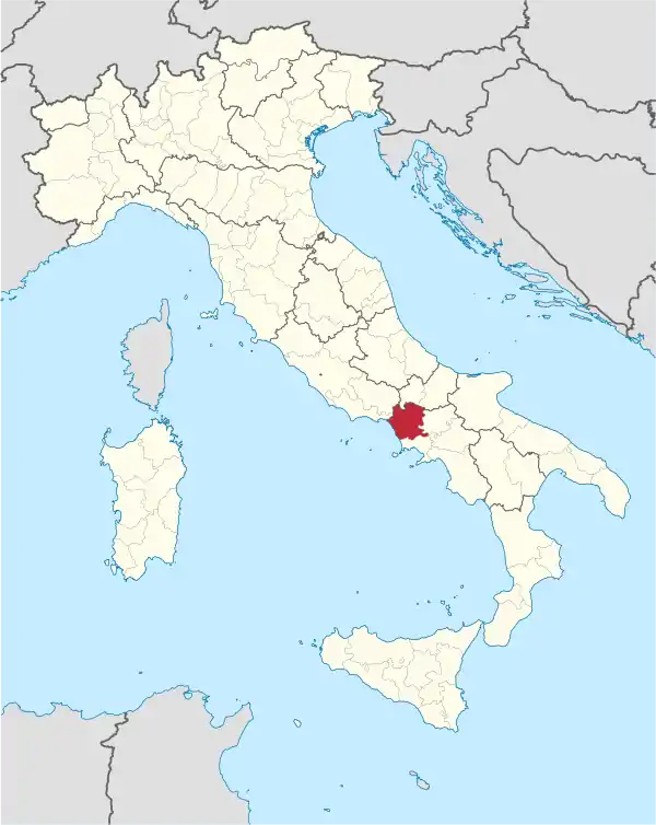 Caserta in Italy.svg