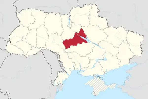 Cherkasy in Ukraine (claims hatched).svg