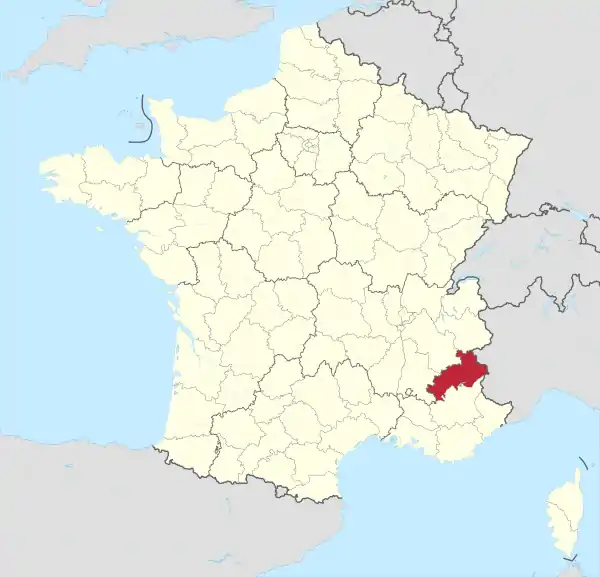 Département 05 in France 2016.svg