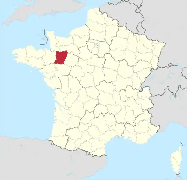 Département 53 in France 2016.svg