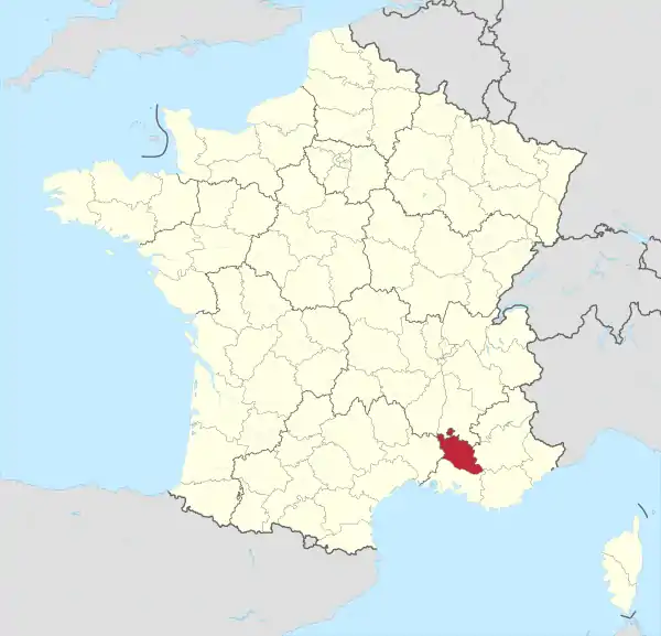 Département 84 in France 2016.svg