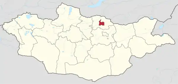 Darkhan-Uul in Mongolia.svg
