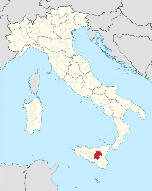 Enna in Italy.svg