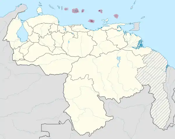 Federal Dependencies in Venezuela (special marker) (+claimed).svg