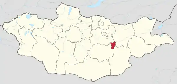 Govisümber in Mongolia.svg