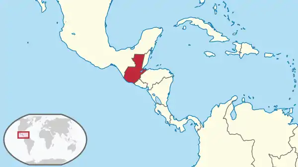 Guatemala in its region.svg