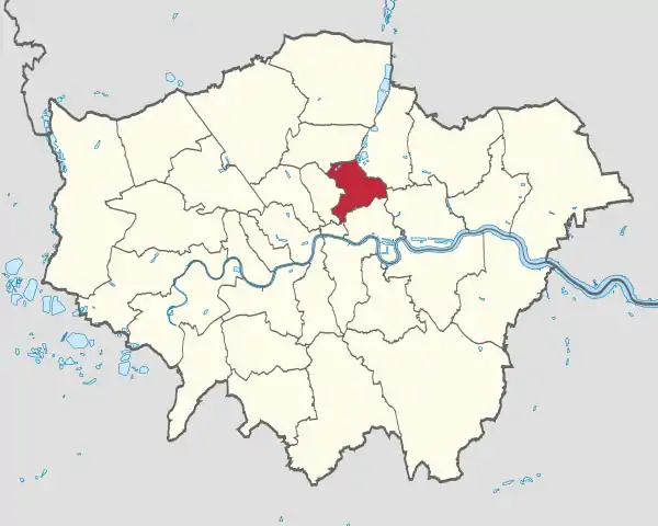 Hackney in Greater London.svg