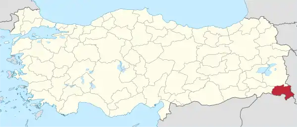 Hakkari in Turkey.svg