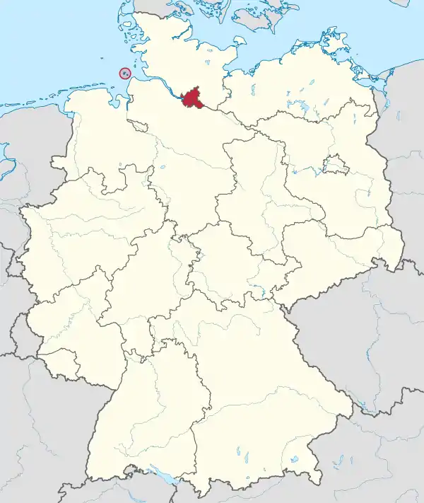 Hamburg in Germany (special marker).svg