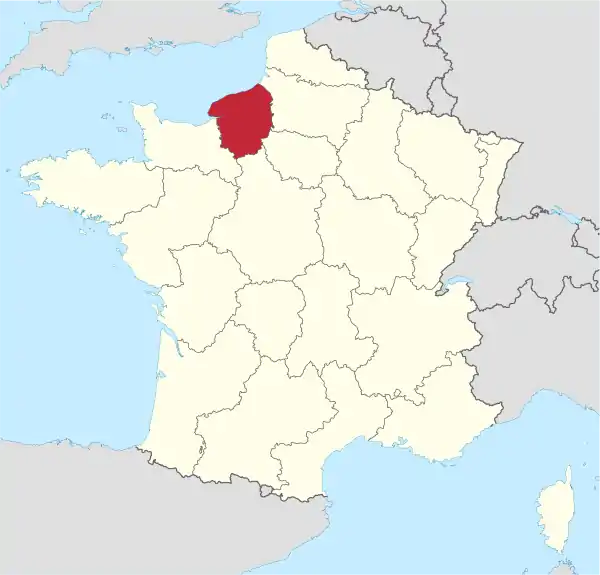 Haute-Normandie in France.svg
