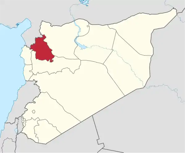 Idlib in Syria.svg
