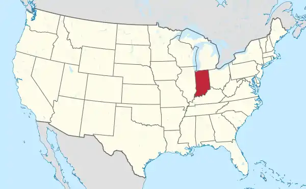 Indiana in United States (US48).svg