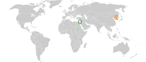 Israel North Korea Locator.svg