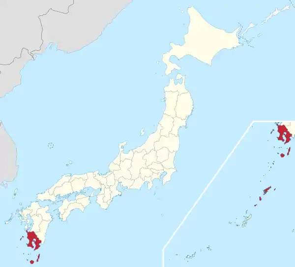Kagoshima in Japan.svg