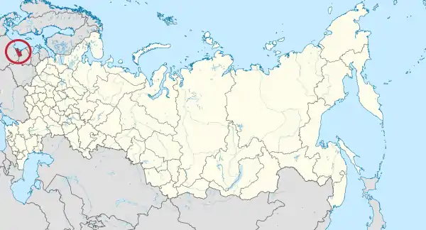 Kaliningrad in Russia.svg