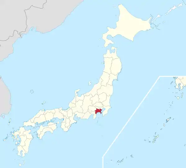 Kanagawa in Japan.svg